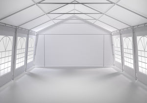 Partyzelt 6 x 12 m weiss