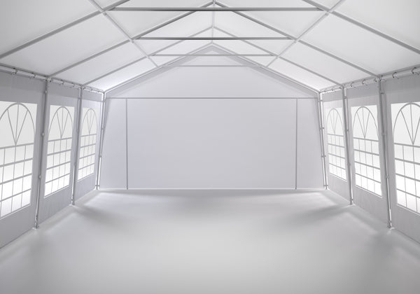 Partyzelt 6 x 12 m weiss