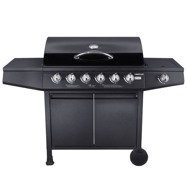Gasgrill 6 Brenner + Seitenbrenner