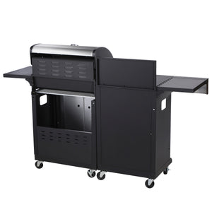 Gasgrill mit Arbeitsfläche AMPATO 4+1 Brenner