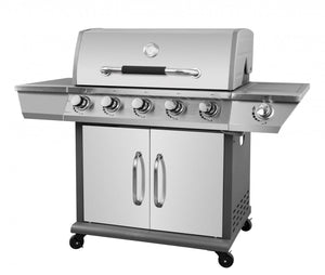 Gasgrill BBQ 5+1 Brenner