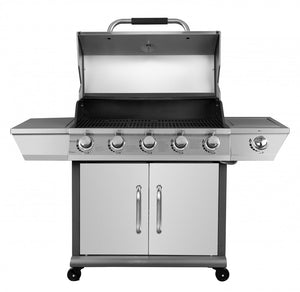 Gasgrill BBQ 5+1 Brenner
