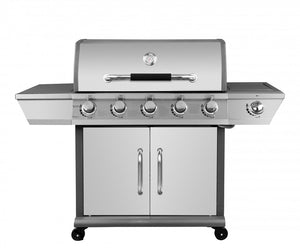 Gasgrill BBQ 5+1 Brenner