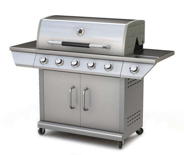 Gasgrill BBQ 5+1 Brenner
