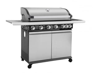 Gasgrill BBQ 6+1 Brenner