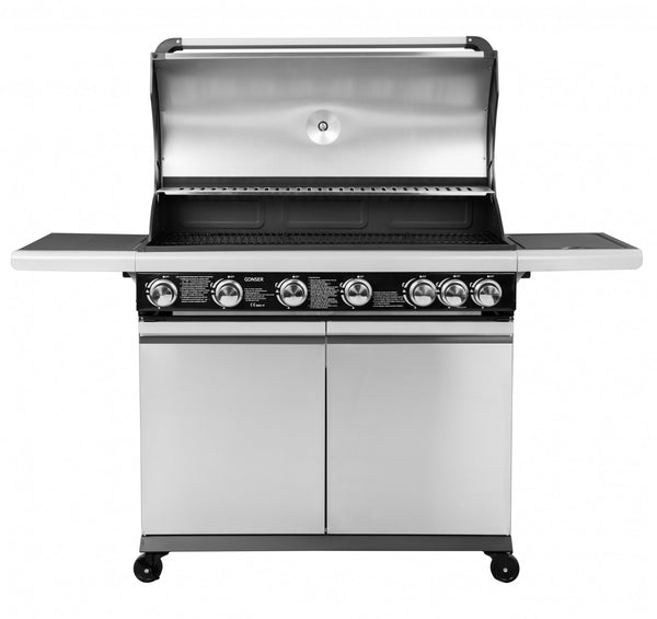 Gasgrill BBQ 6+1 Brenner