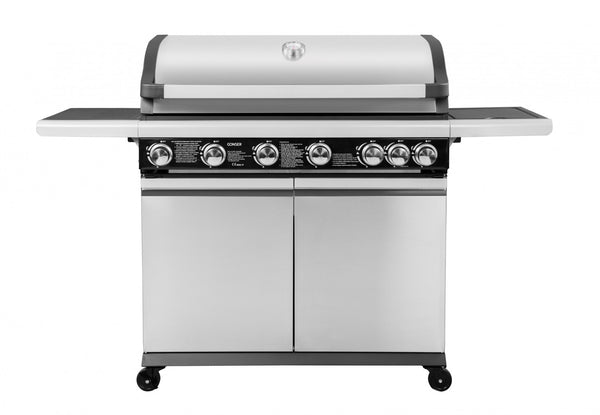 Gasgrill BBQ 6+1 Brenner