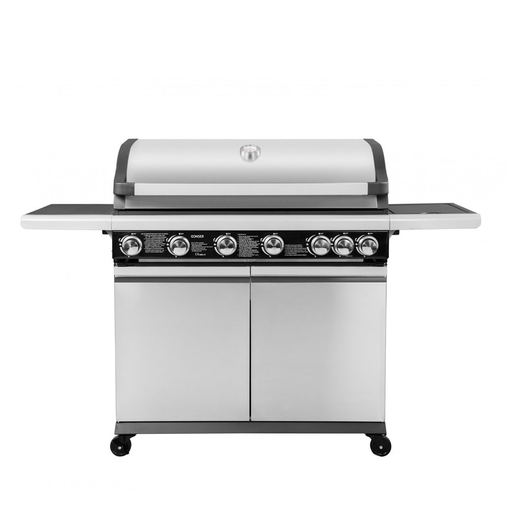 Gas grill BBQ 6+1 burners