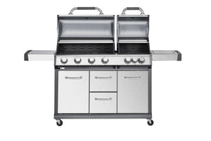 Gasgrill BBQ 4+3 Brenner