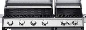 Gasgrill BBQ 4+3 Brenner