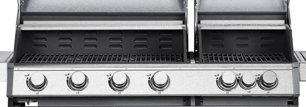 Gasgrill BBQ 4+3 Brenner