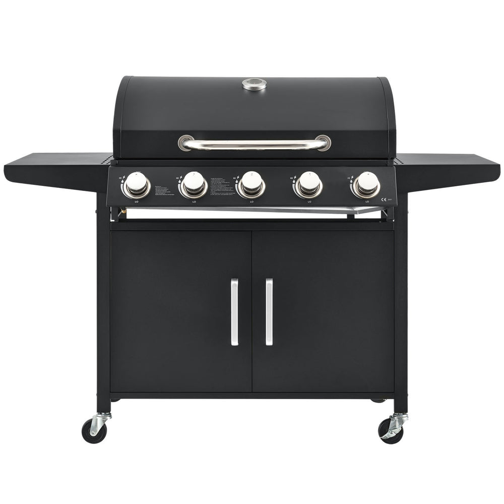 Barbecue a gas con 5 bruciatori