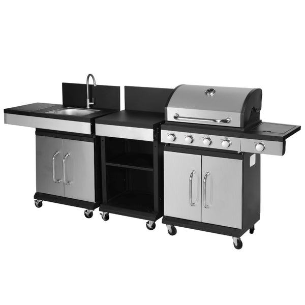 Gasgrill Outdoorküche AMPATO 4+1 Brenner