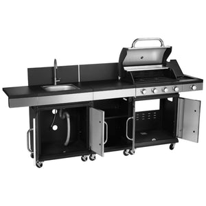 Gasgrill Outdoorküche AMPATO 4+1 Brenner