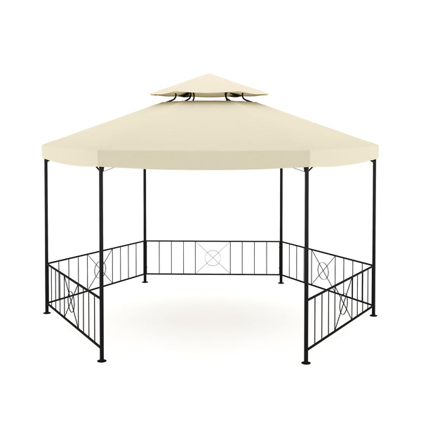 Gartenpavillon, Pavillon 6-eckig