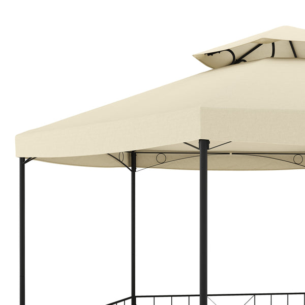 Gartenpavillon, Pavillon 6-eckig