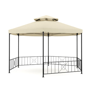 Gartenpavillon, Pavillon 6-eckig