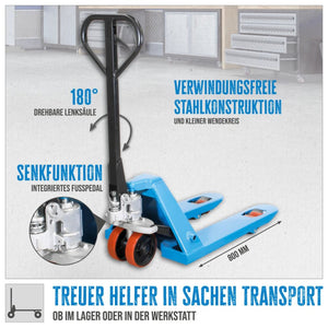 Güde - Gabelhubwagen GHW 2500-80 PU