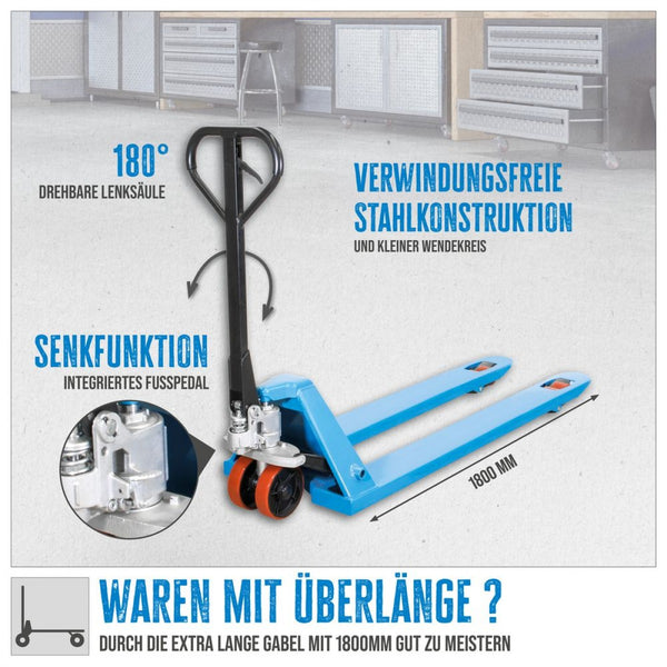 Güde - Gabelhubwagen GHW 2500-180 PU