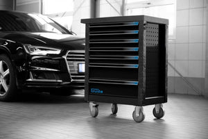 Güde - Werkstattwagen GW7 Black Line 226-tlg.
