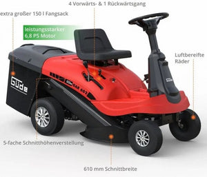 Güde - Aufsitzrasenmäher GAR 602