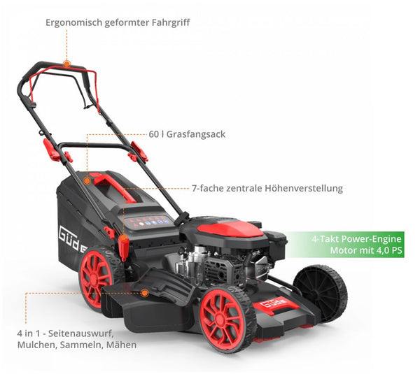Güde - Rasenmäher Big Wheeler 514.9 R