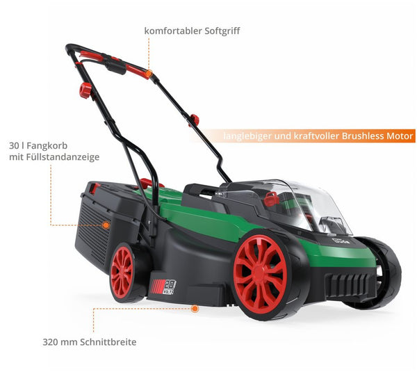 Güde - Akku Rasenmäher 320/20-4