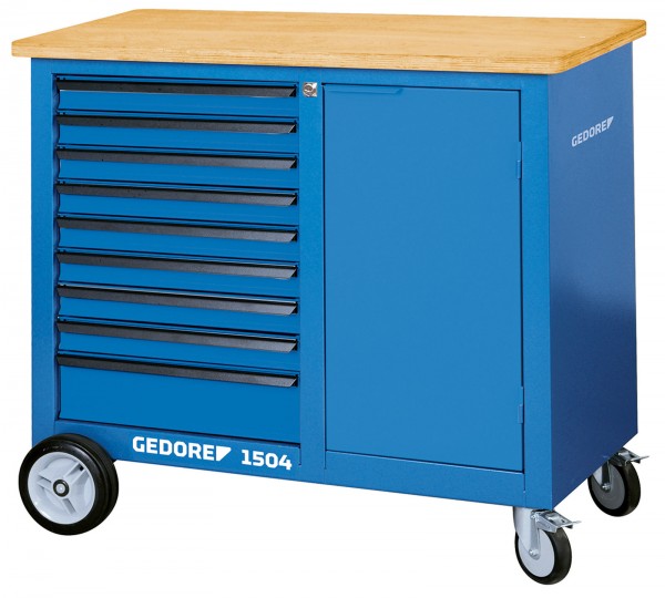 Gedore - Rollwerkbank mit 9 Schubladen