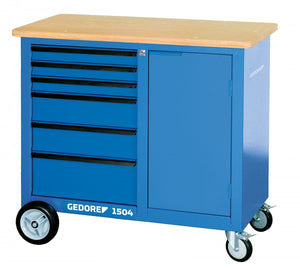 Gedore - Rollwerkbank mit 6 Schubladen