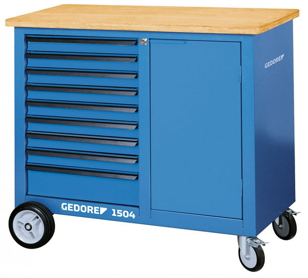 GEDORE - Rollwerkbank mit Sortiment 1504 EU