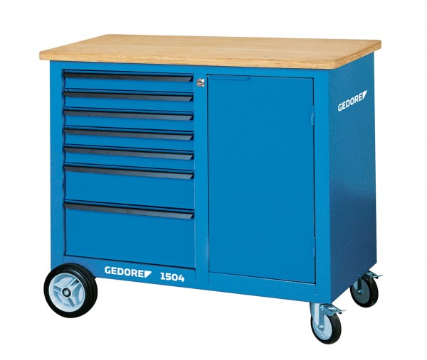 Gedore - Rollwerkbank mit 7 Schubladen