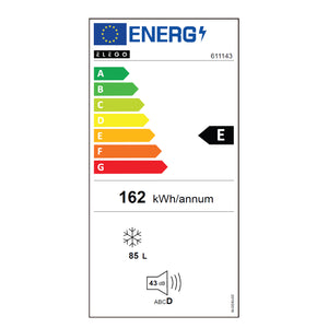 Congelatore bianco BRILL 85L