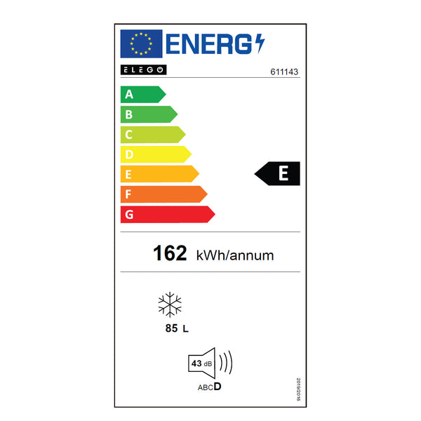 Congelatore bianco BRILL 85L