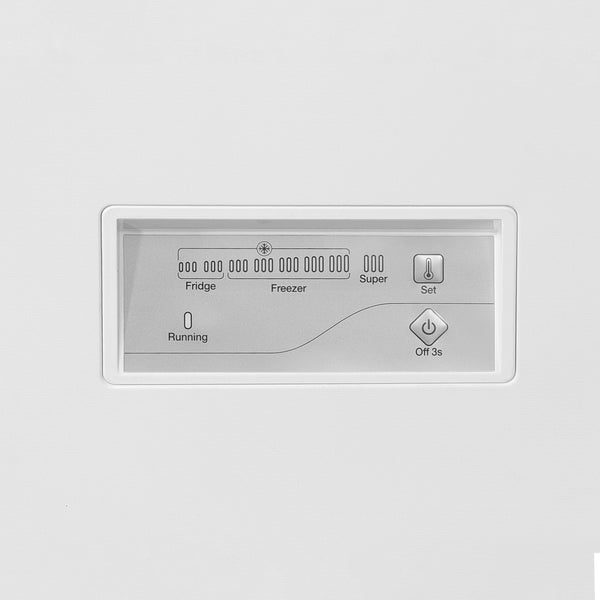 Congelatore a pozzetto 371L bianco