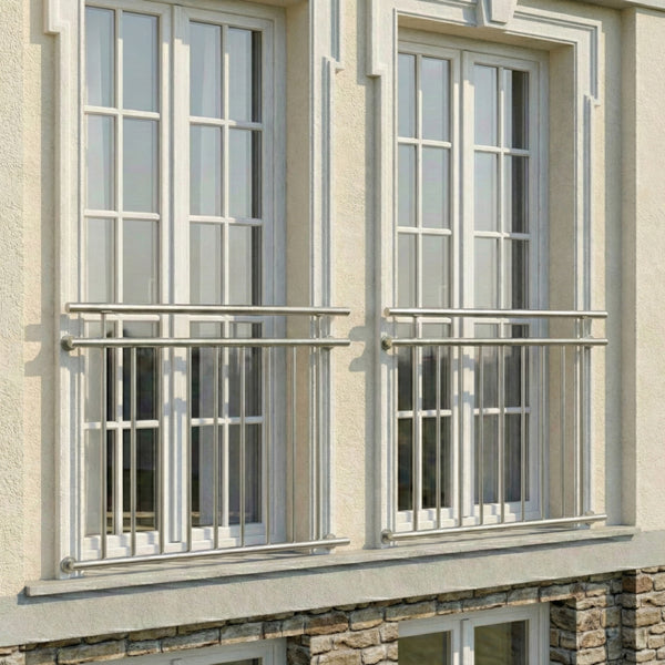 Geländer Französischer Balkon Edelstahl 100 x 90 cm