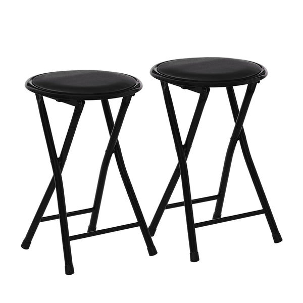 Klapphocker HENRY 2er Set schwarz