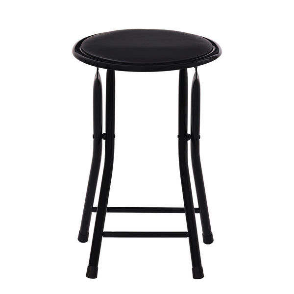 Klapphocker HENRY 2er Set schwarz