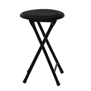 Klapphocker HENRY 2er Set schwarz