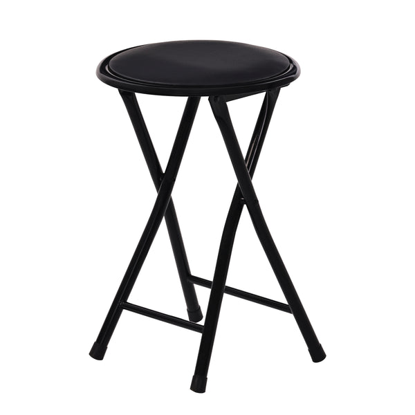 Klapphocker HENRY 2er Set schwarz