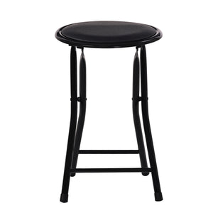 Klapphocker HENRY 2er Set schwarz