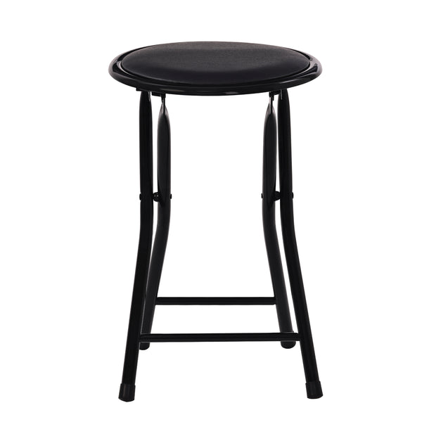 Klapphocker HENRY 2er Set schwarz