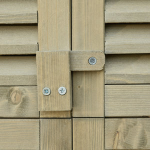 Gerätehaus Gartenschrank Asphaltdach 87x46.5x160cm