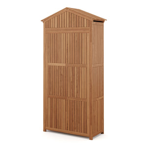 Gerätehaus Holz 100 x 40 x 200 cm
