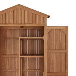 Gerätehaus Holz 100 x 40 x 200 cm
