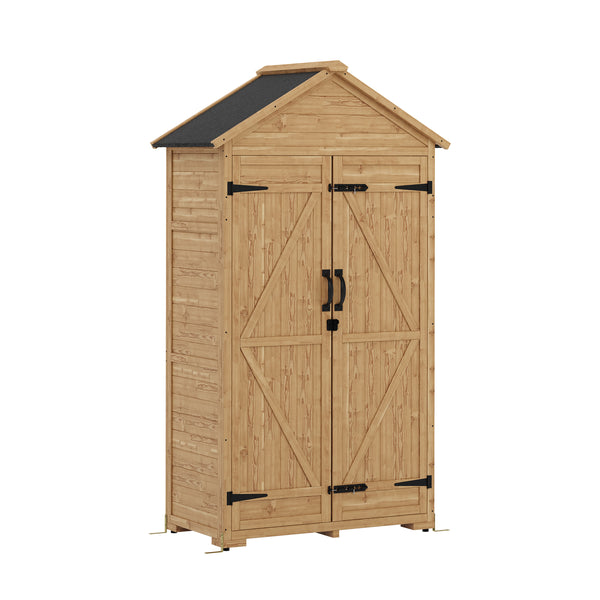 Gerätehaus Holz 100 x 56 x 178 cm