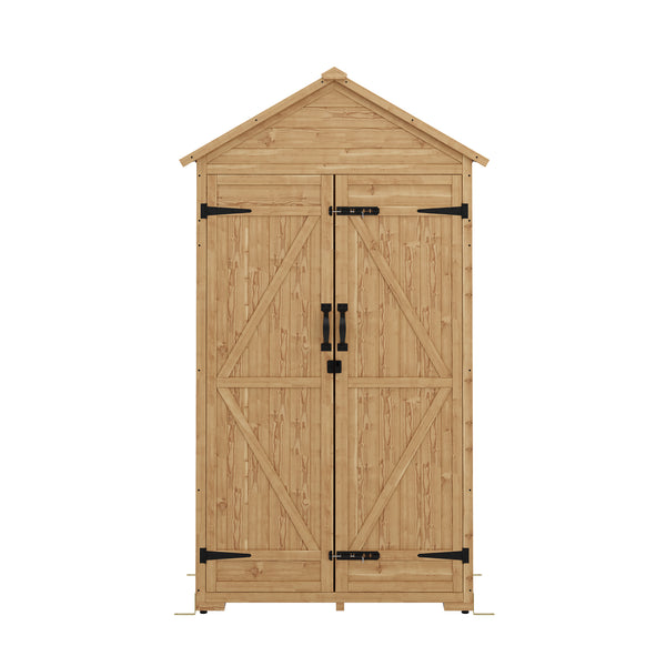 Gerätehaus Holz 100 x 56 x 178 cm