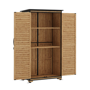 Gerätehaus Holz 87 x 46 x 158 cm