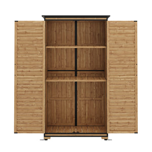Gerätehaus Holz 87 x 46 x 158 cm