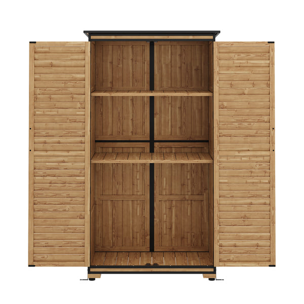 Gerätehaus Holz 87 x 46 x 158 cm