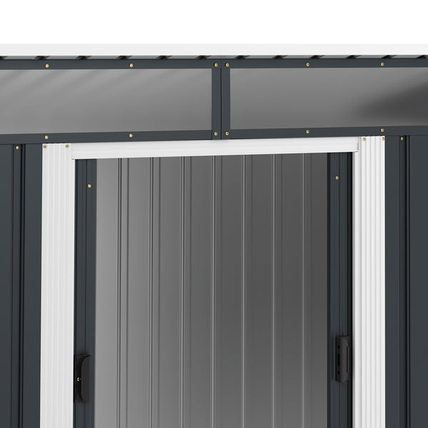 Gerätehaus Metall 195 x 122 x 181 cm